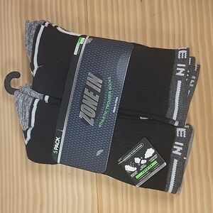 🆕️Mens Ankle Athletic Socks 5 Pack Sz 6-12